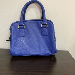 Blue purse